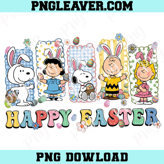 Snoop Easter Beagle Funny Png, Snoopy Easter Eggs Png, Peanuts Easter Png