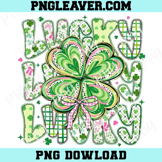 Lucky Shamrock Drawing Pen Png, St Pattys Day Png, St Patricks Day Png