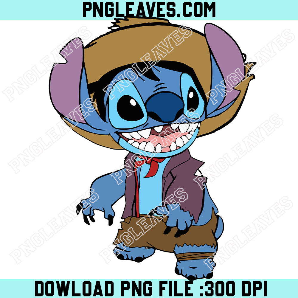 Stitch Hat Cute SVG PNG, Stitch Cute New SVG, Stitch Hector SVG