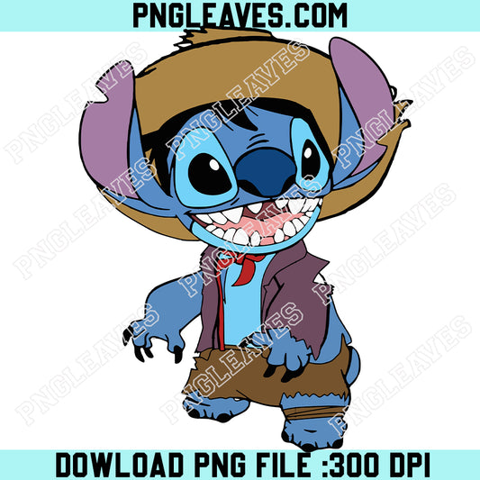 Stitch Hat Cute SVG PNG, Stitch Cute New SVG, Stitch Hector SVG