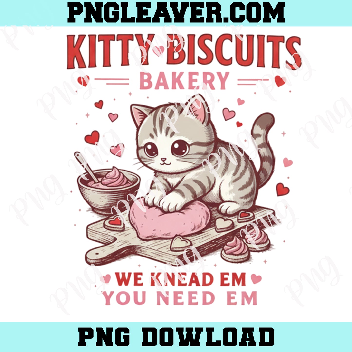 Valentines Cat Kitty Png, Funny Vday Cat Lover Pullover Cute Kitten Baking Cookies Love Crewneck Png, Cat Png
