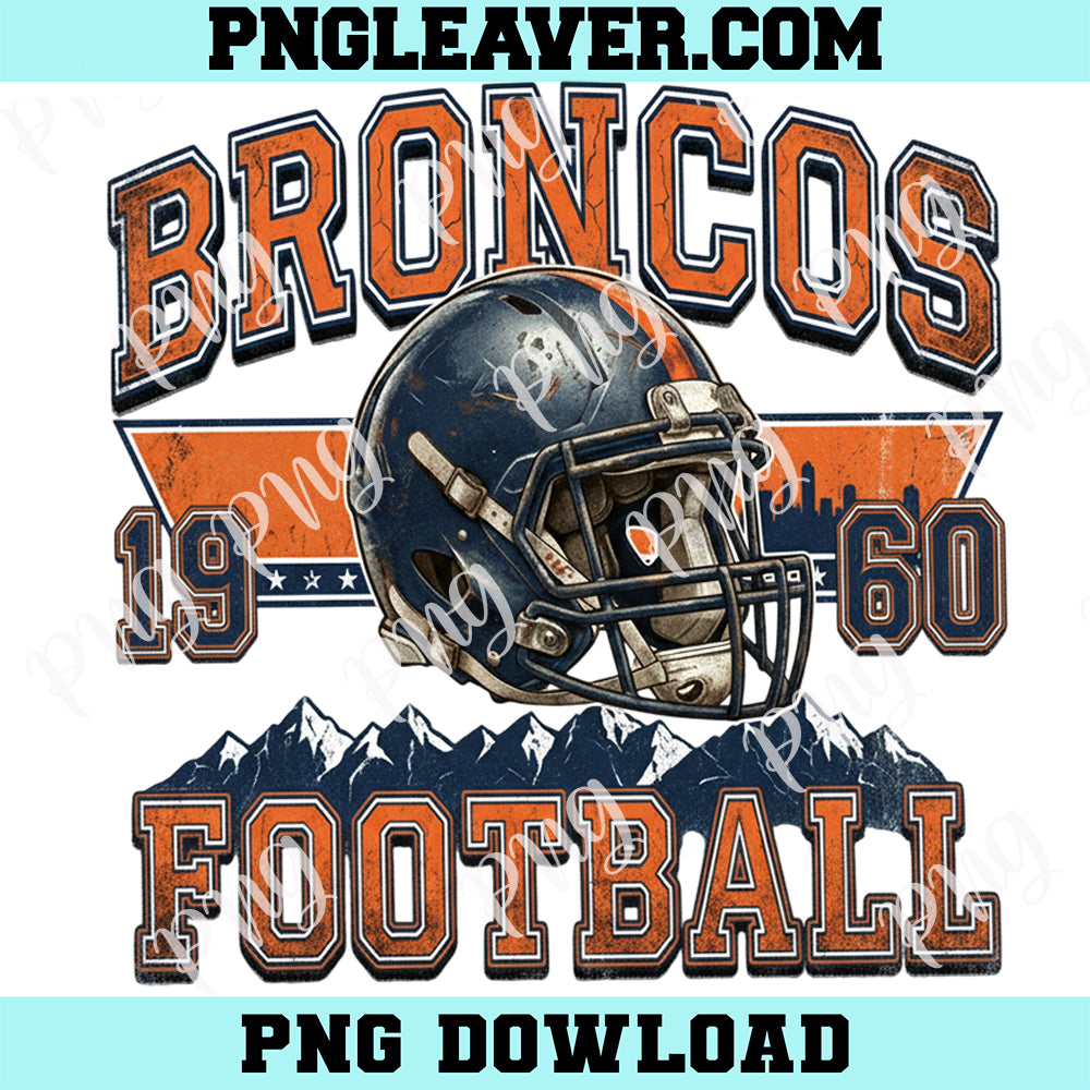 Vintage Denver Football PNG, Retro Denver Game Day Png, Skeleton Football Png