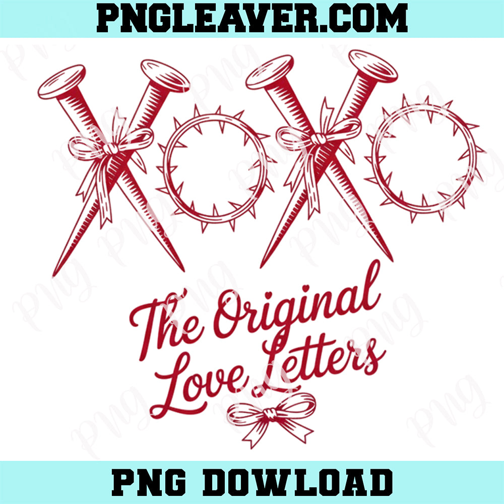 Valentine the Original Love Letters Png, Valentine Bow Png, Retro Girly Valentine Shirt Png
