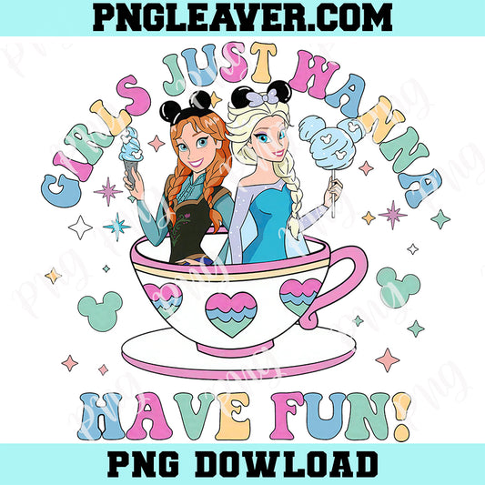 Disney Frozen Besties Coffee Png, Disney Girls Trip Png, Disney Besties Png